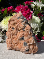 Calcite With Barite and Galena Specimen