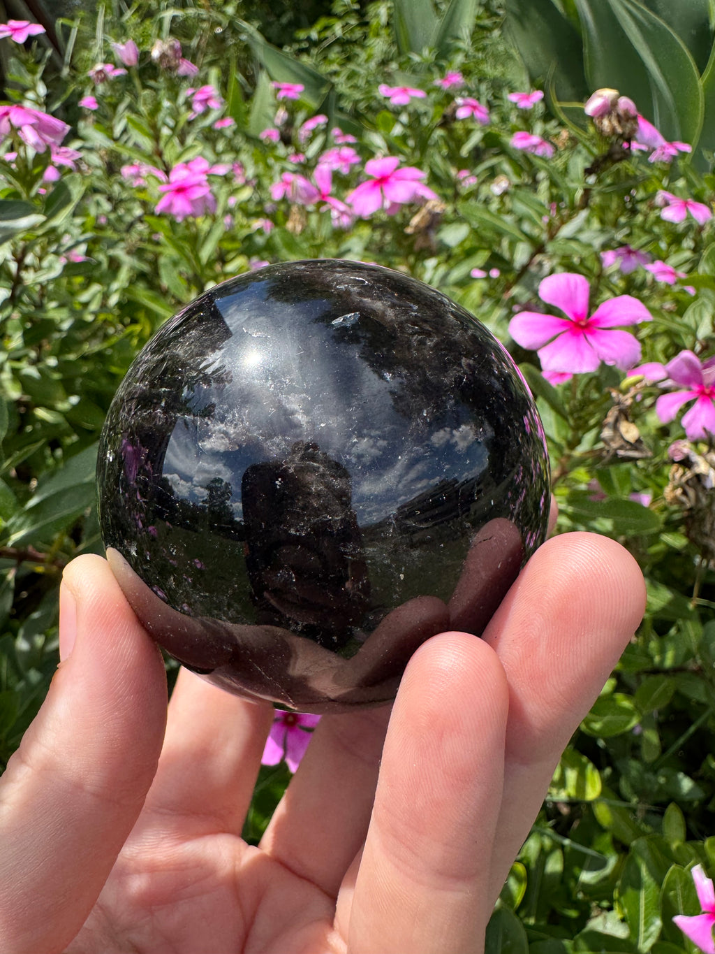 Deep Smoky Quartz Sphere
