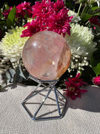 Fire Quartz (Hematoid Quartz) Sphere - Vaulted Stock