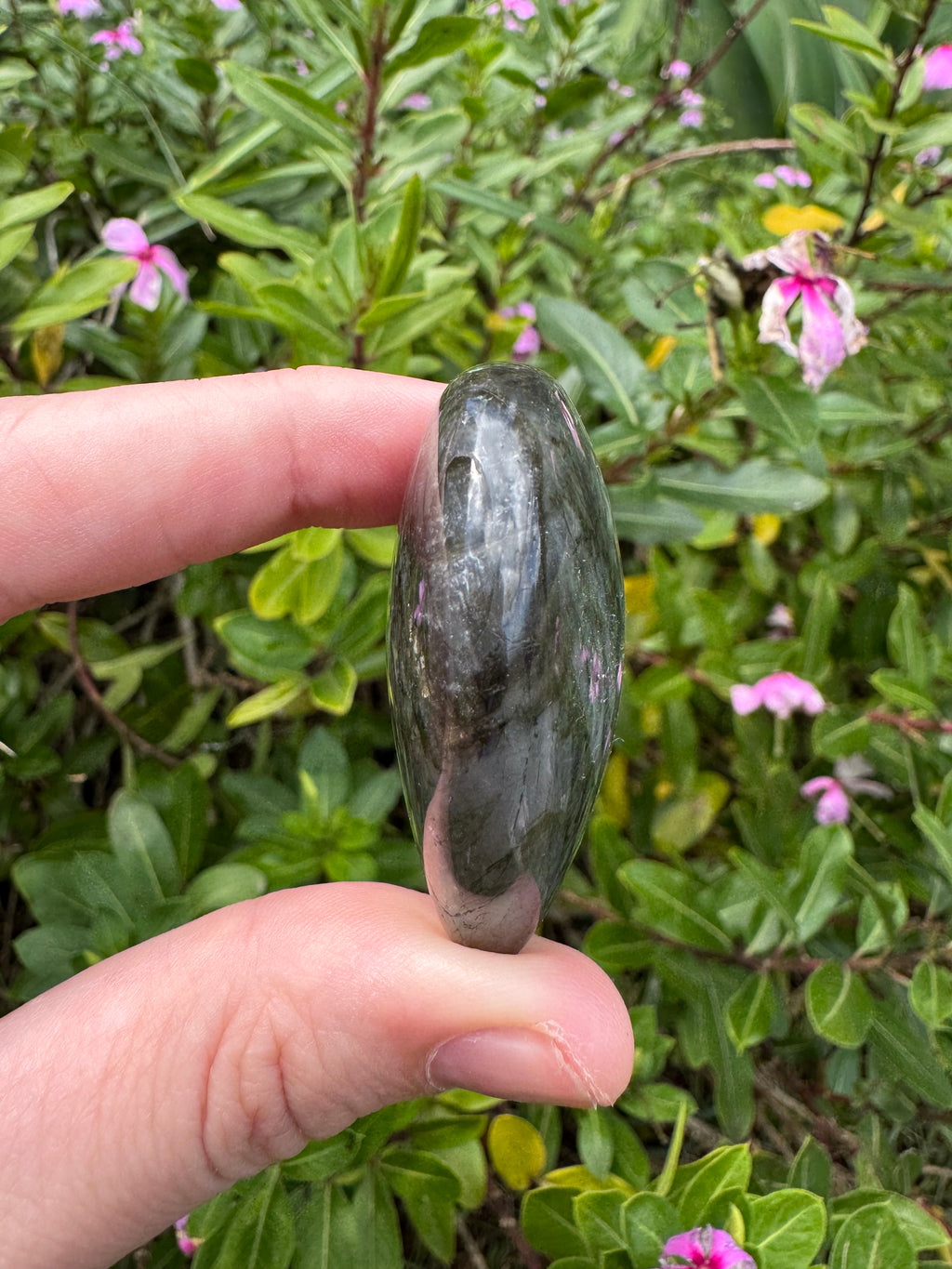 Labradorite Heart