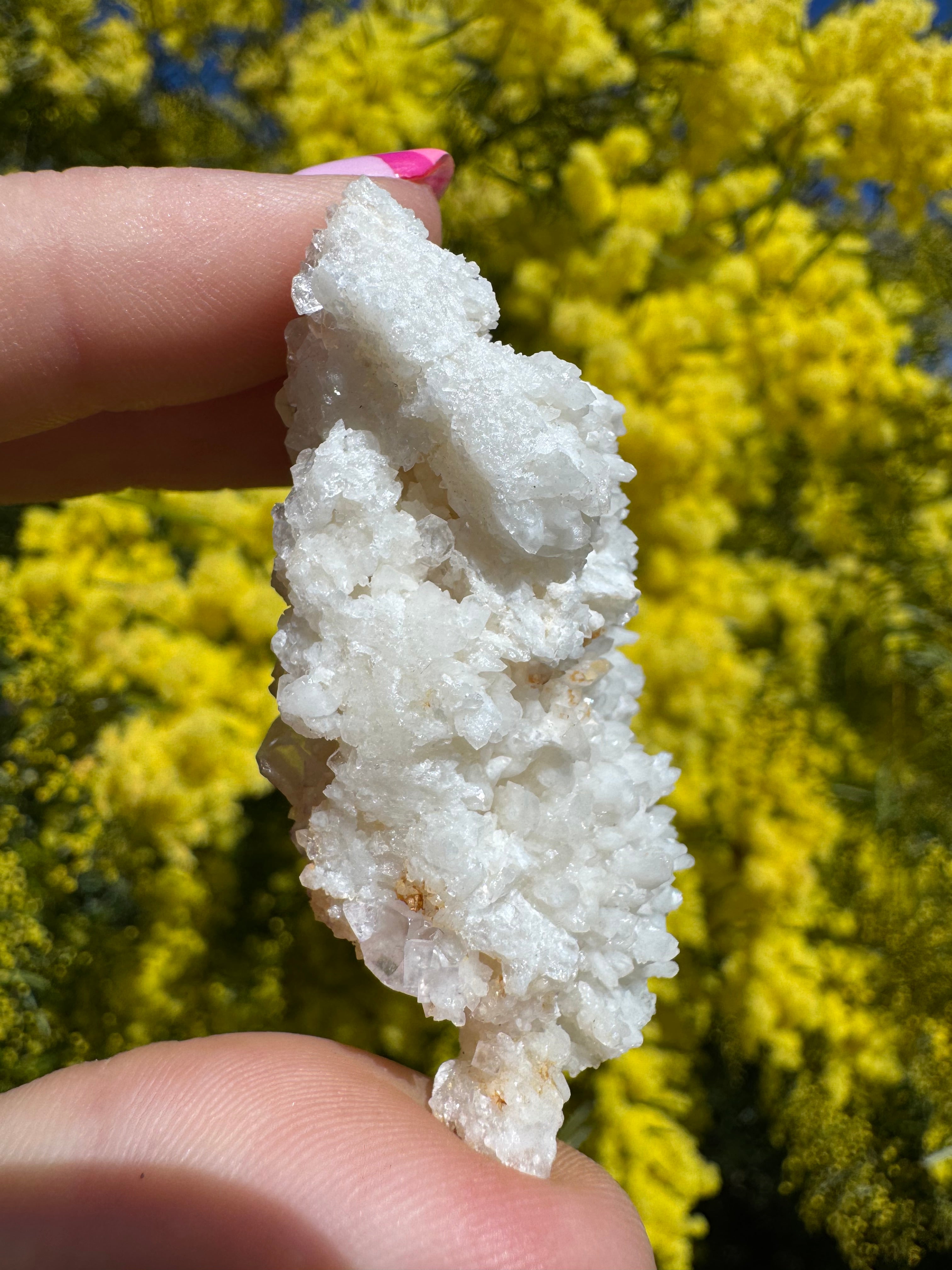 Purple-Zoned Cubic Fluorite on Quartz Specimen