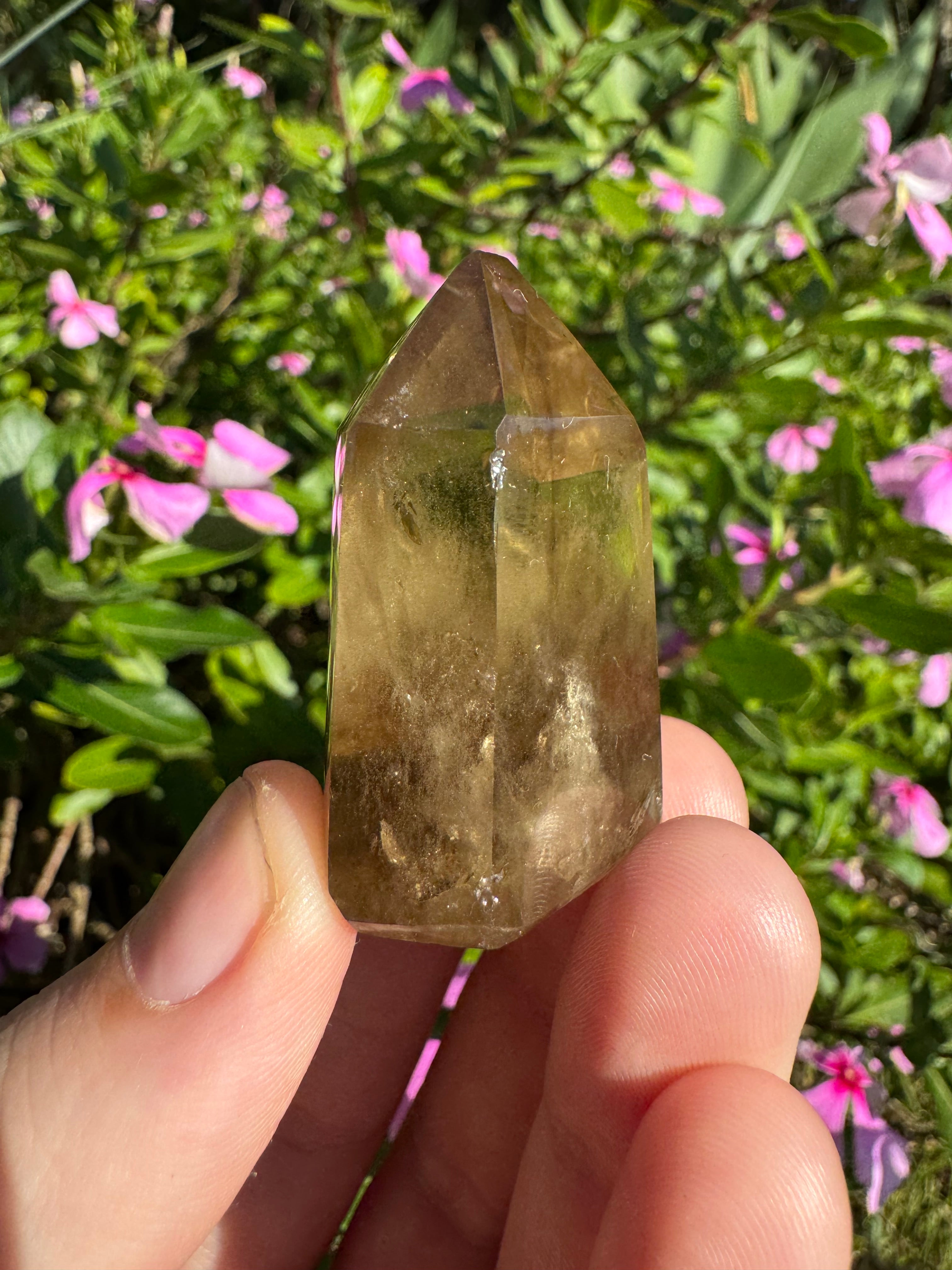 Natural Citrine Polished Point