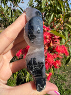 Volcanic Agate Snake Carving