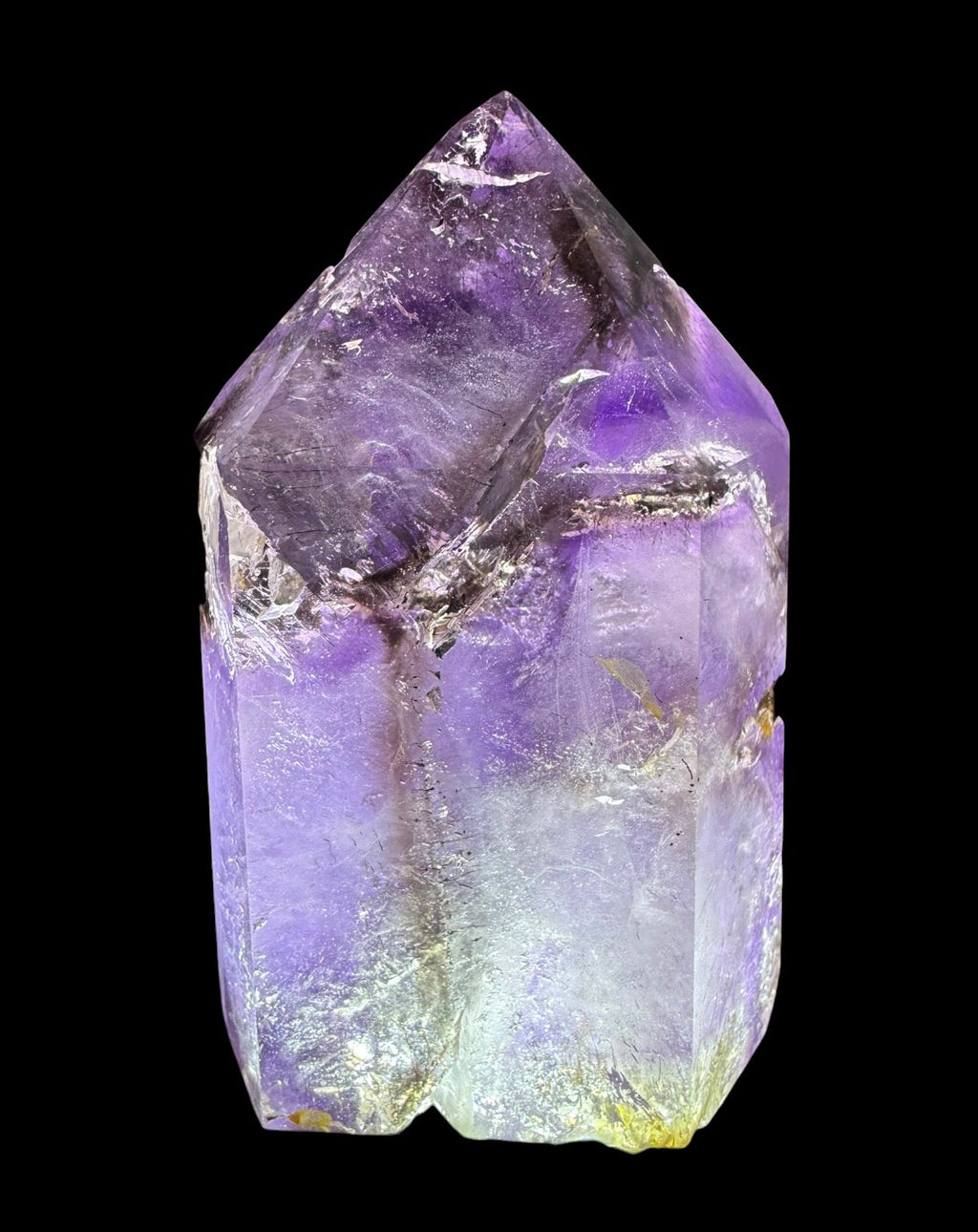 Included Amethyst Polished Freeform