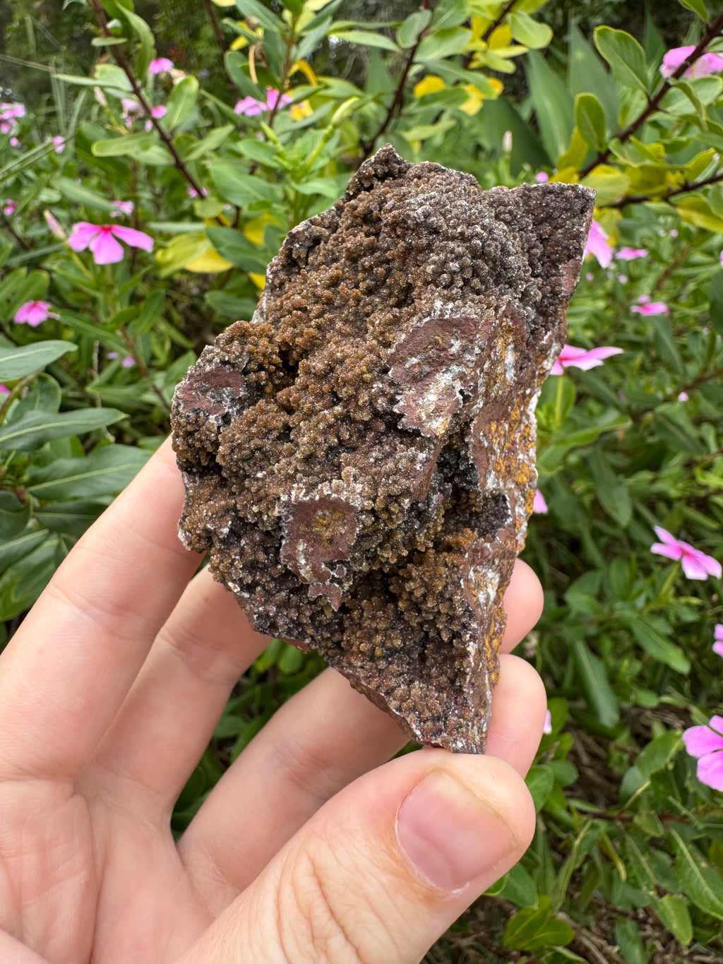 Manganese Quartz Cluster