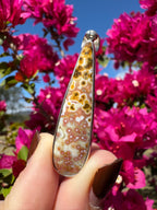 Sterling Silver Pendant - Ocean Jasper