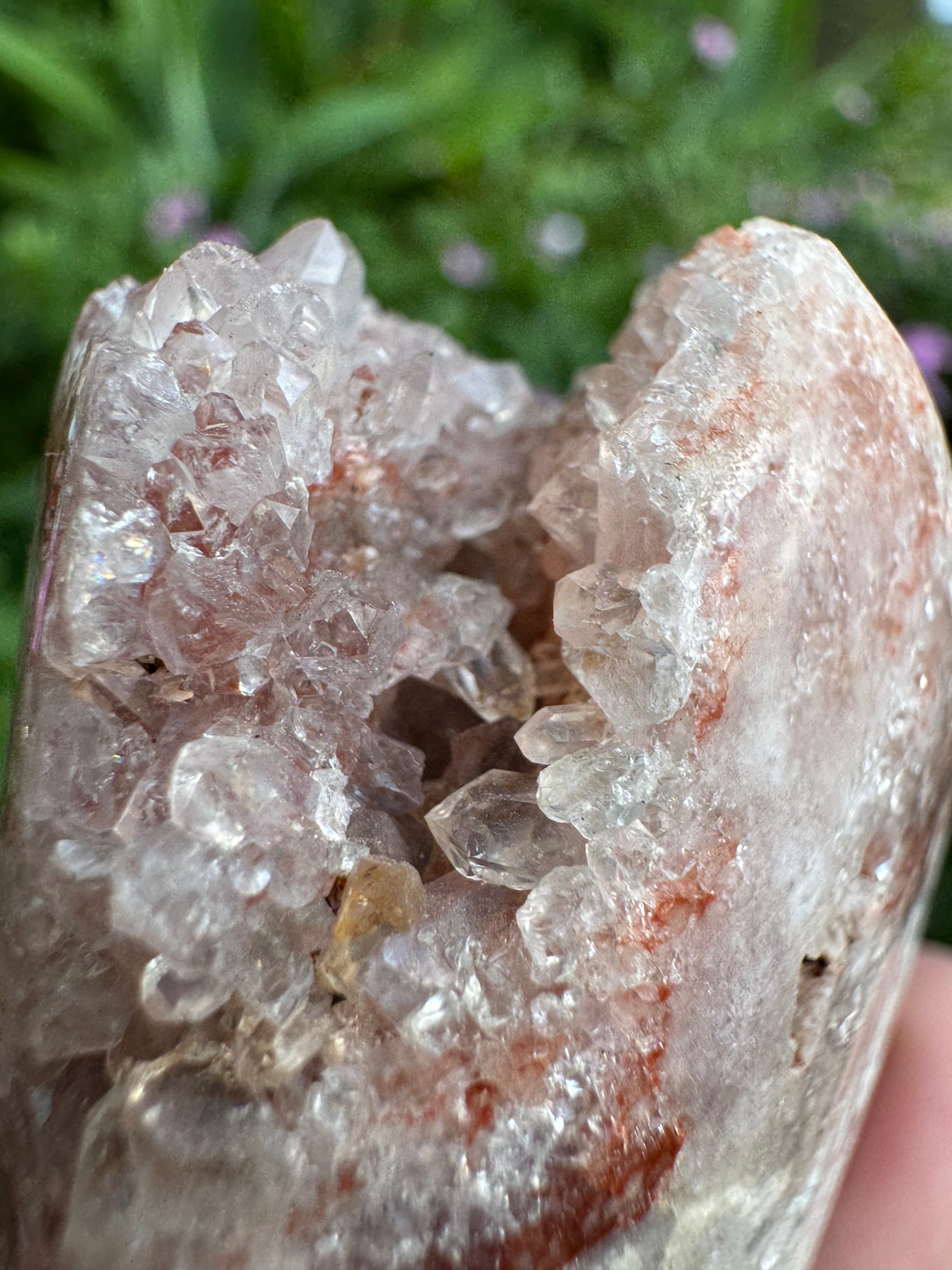 Pink Amethyst Freeform Cluster