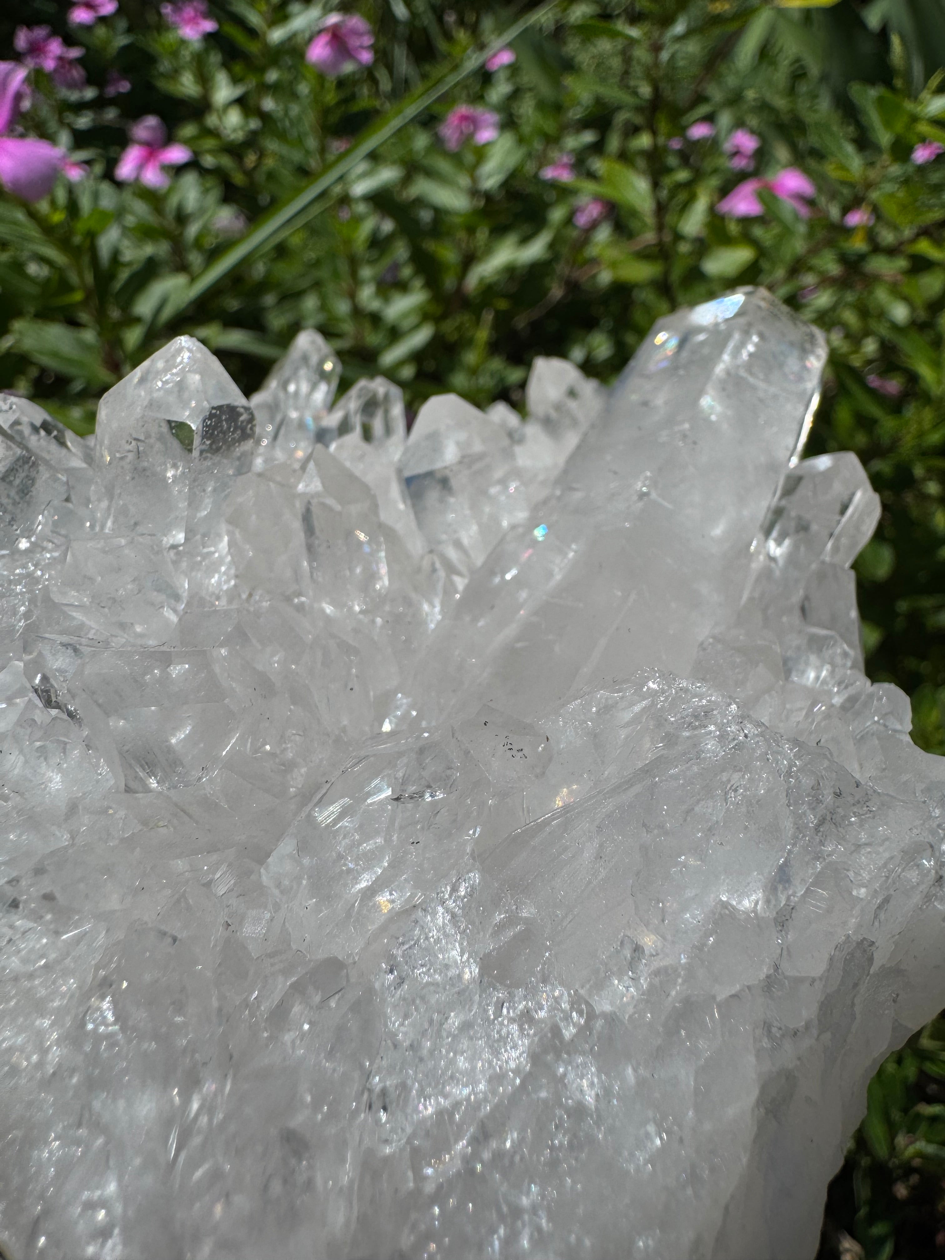 Clear Quartz Cluster - A+/AA Grade