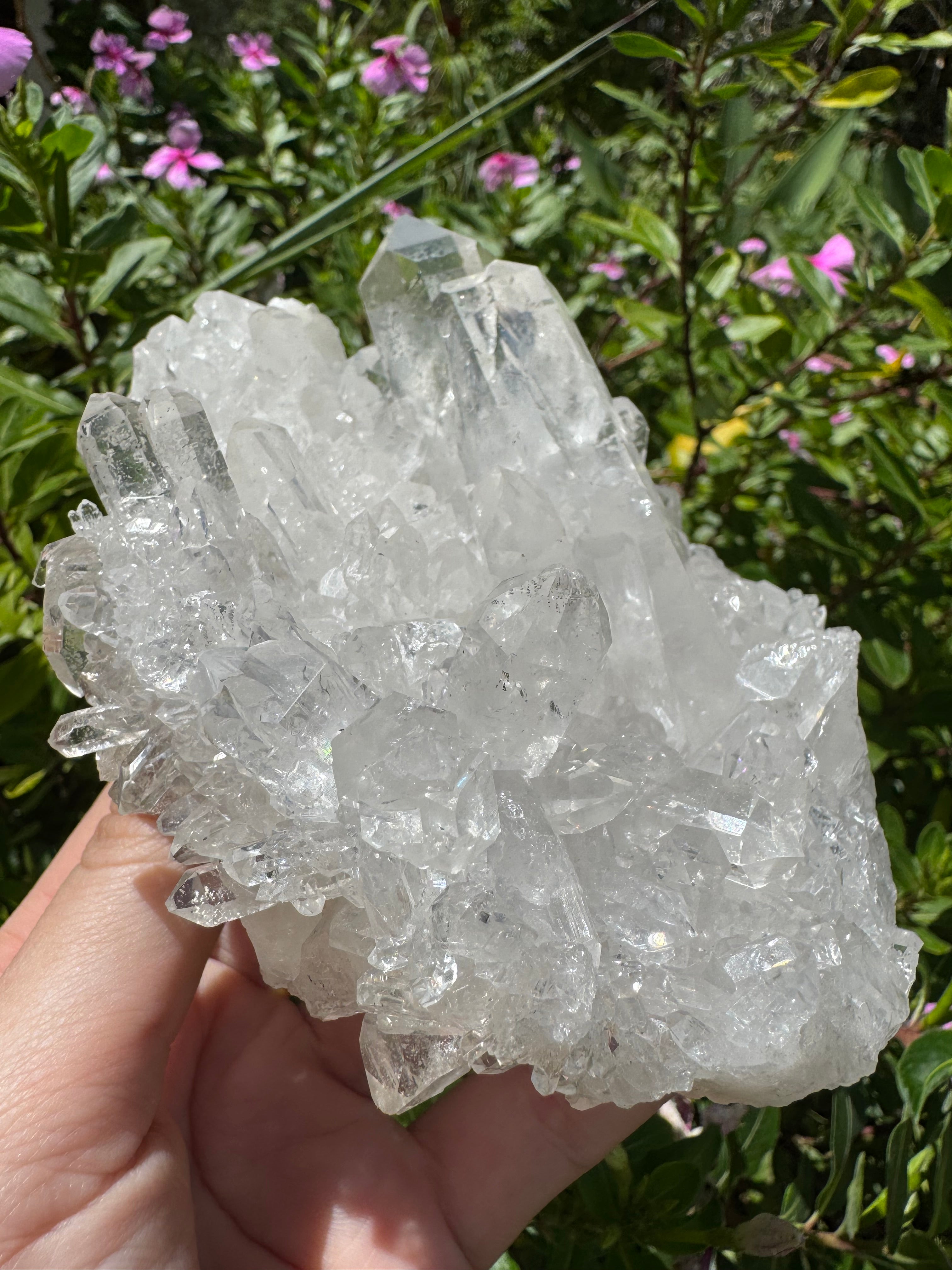 Clear Quartz Cluster - A+/AA Grade