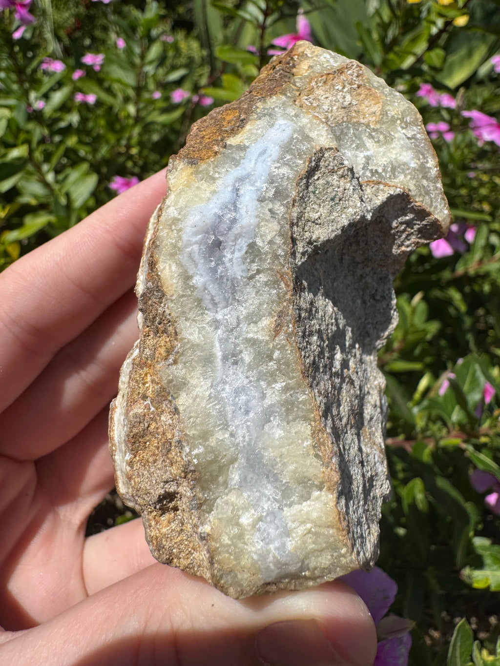 Blue Lace Agate Specimen
