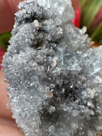 Rhodochrosite + Quartz + Fluorite Specimen