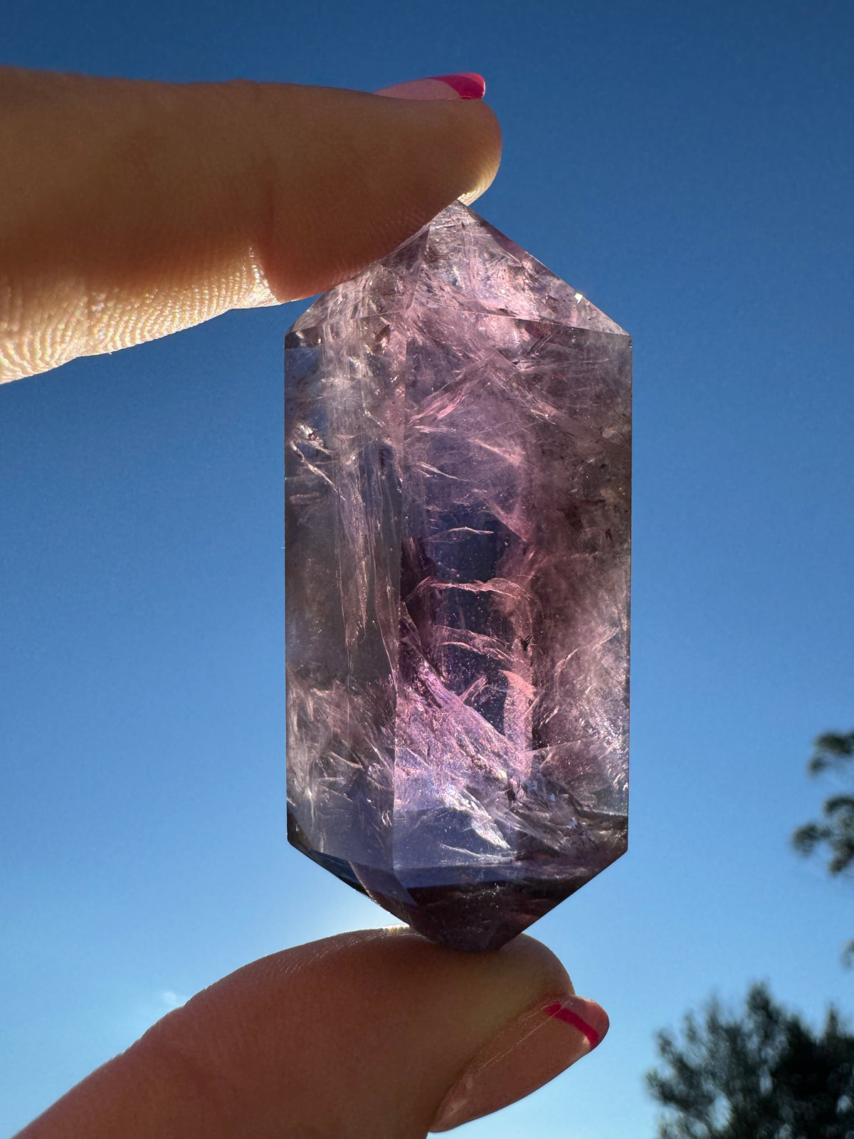 Amethyst Double Terminated Point