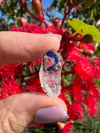 Herkimer Diamond Natural Specimen - Enhydro Moving