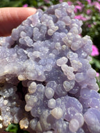Natural Grape Agate Cluster