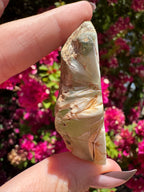 Polished Prehnite Slice | Wave Hill