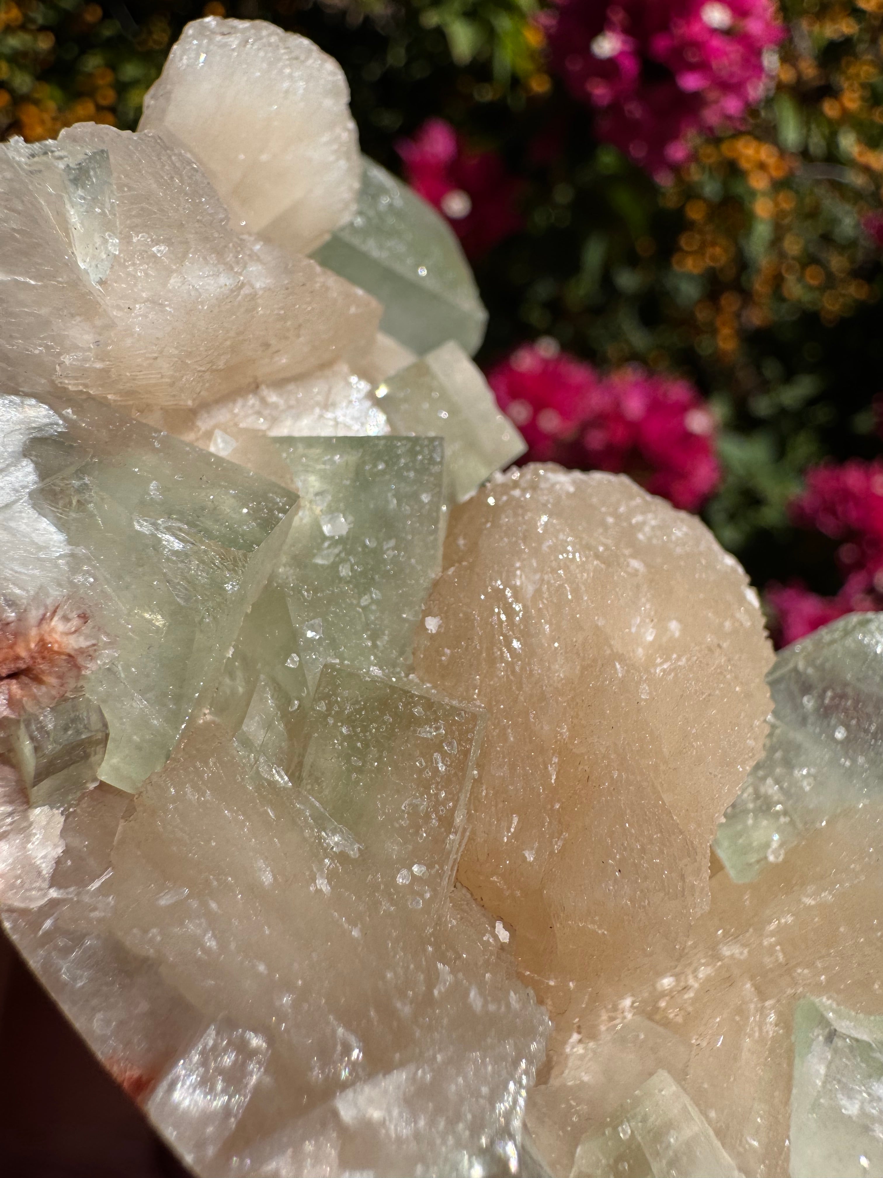 Green ‘Cube’ Apophyllite Specimen