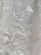 Sugar-Coated Epidote On Quartz Point