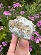 Blue Aragonite Cluster Specimen