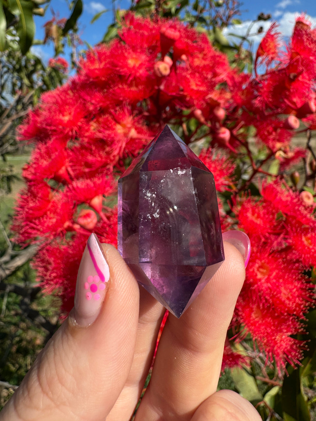 Amethyst Double Terminated Point