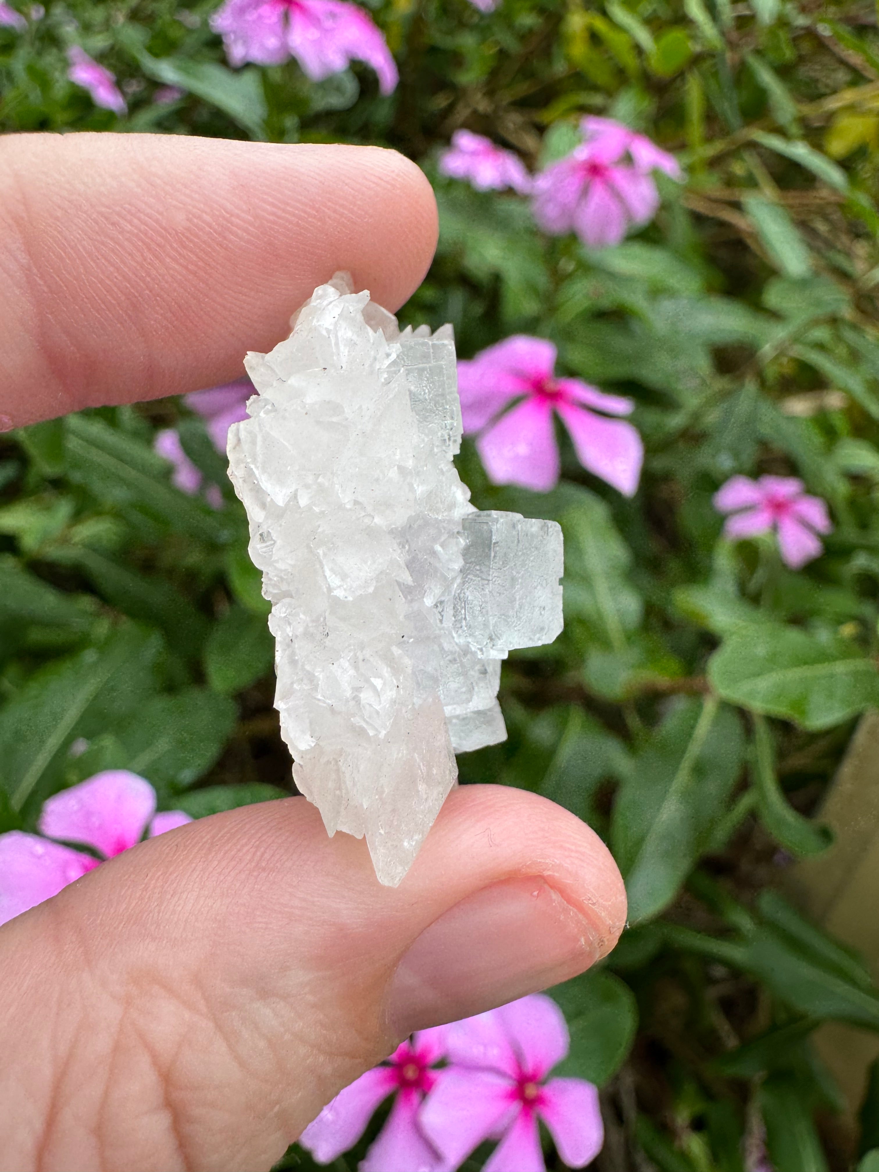 Blue Cubic Fluorite Specimen - High Quality