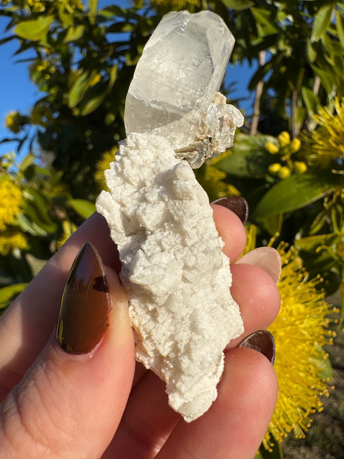 Imperial Topaz Natural Specimen - Katlang