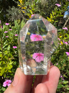Natural Madagascan Clear Quartz Faceted Point