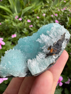 Hemimorphite Needle Formation On Matrix Specimen