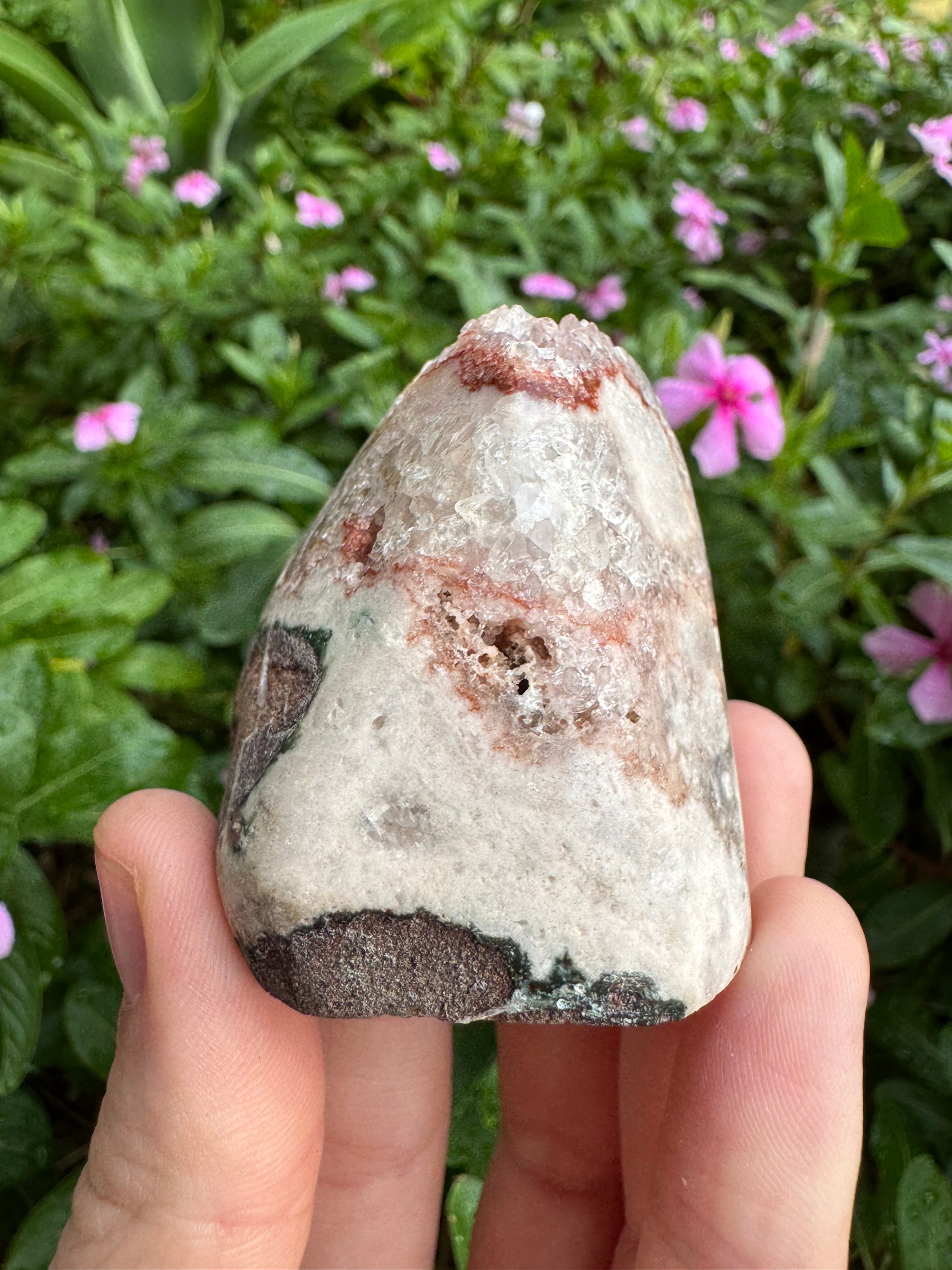 Pink Amethyst Freeform Cluster