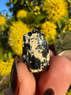 Black Tourmaline With Feldspar Specimen