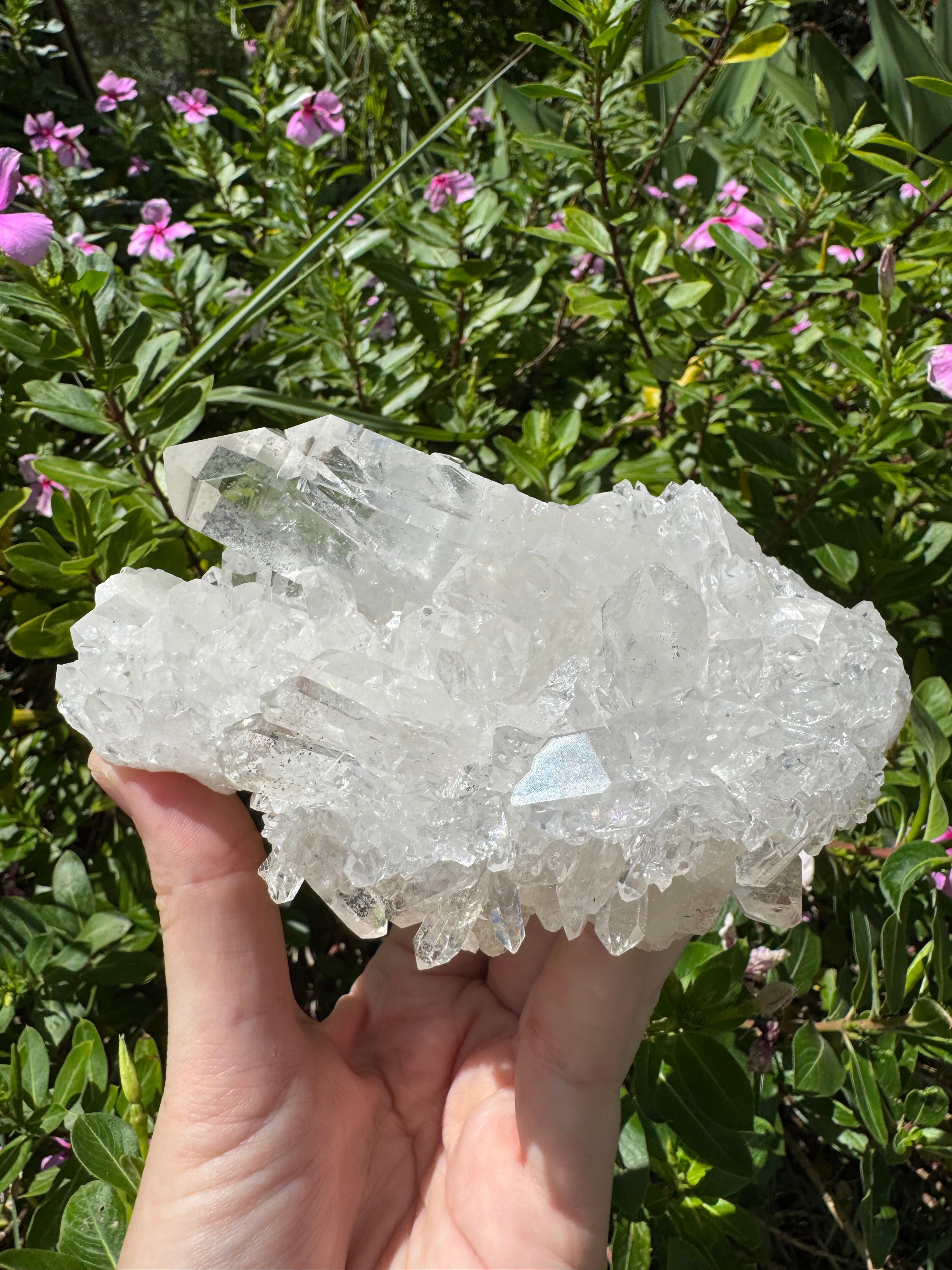 Clear Quartz Cluster - A+/AA Grade