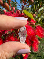 Herkimer Diamond Natural Specimen - Enhydro