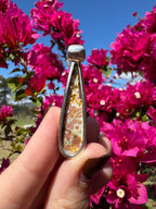 Sterling Silver Pendant - Ocean Jasper