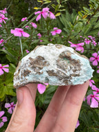 Blue Aragonite Cluster Specimen