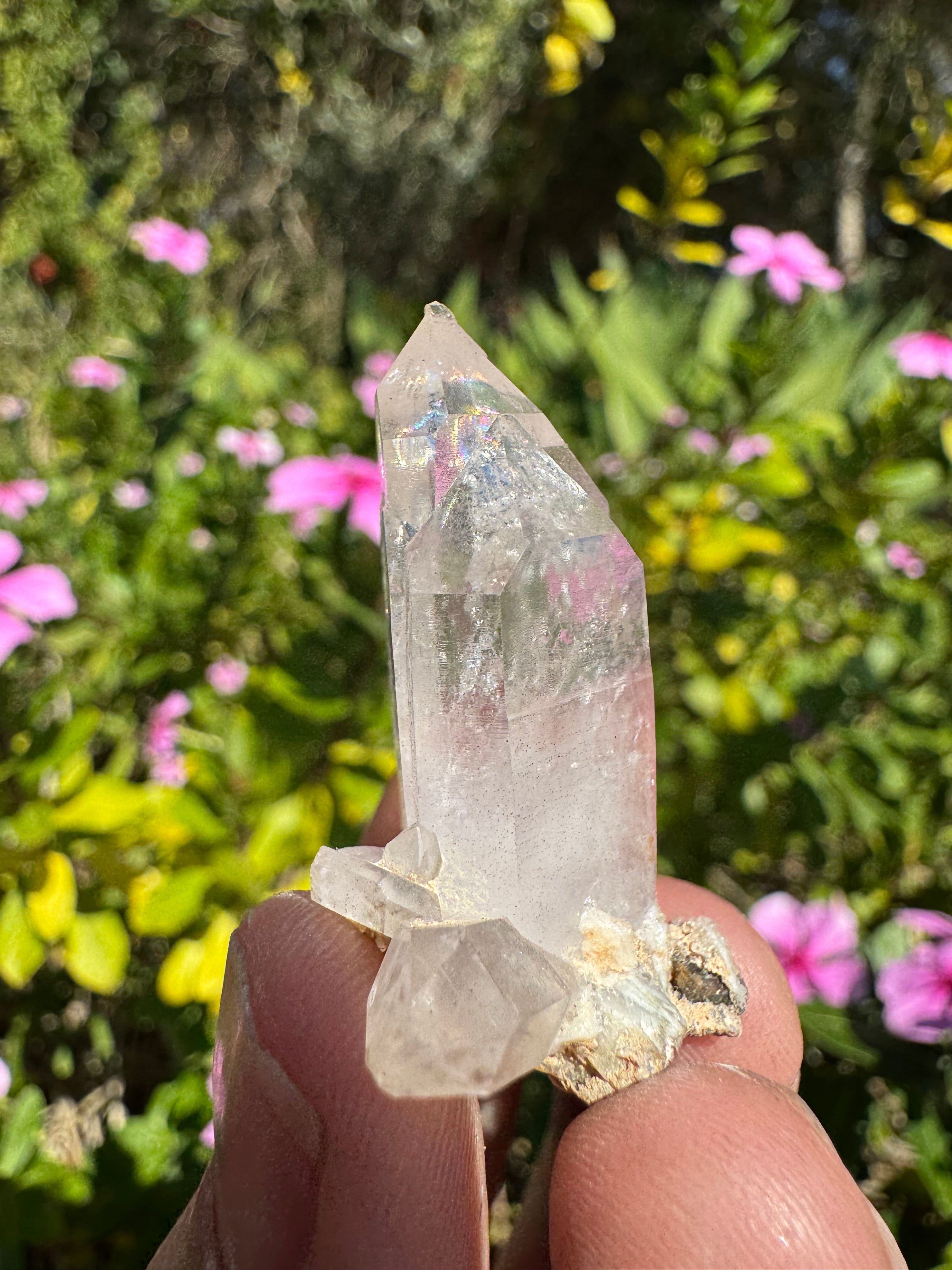 Vera Cruz Amethyst Enhydro Point - Stationary Bubble