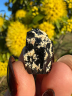 Black Tourmaline With Feldspar Specimen