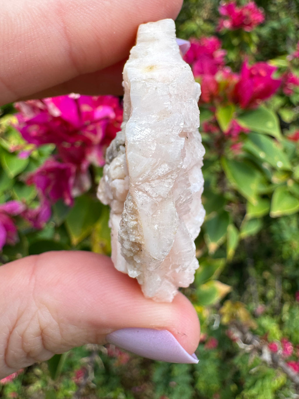 Pink Dolomite With Chalcopyrite Specimen
