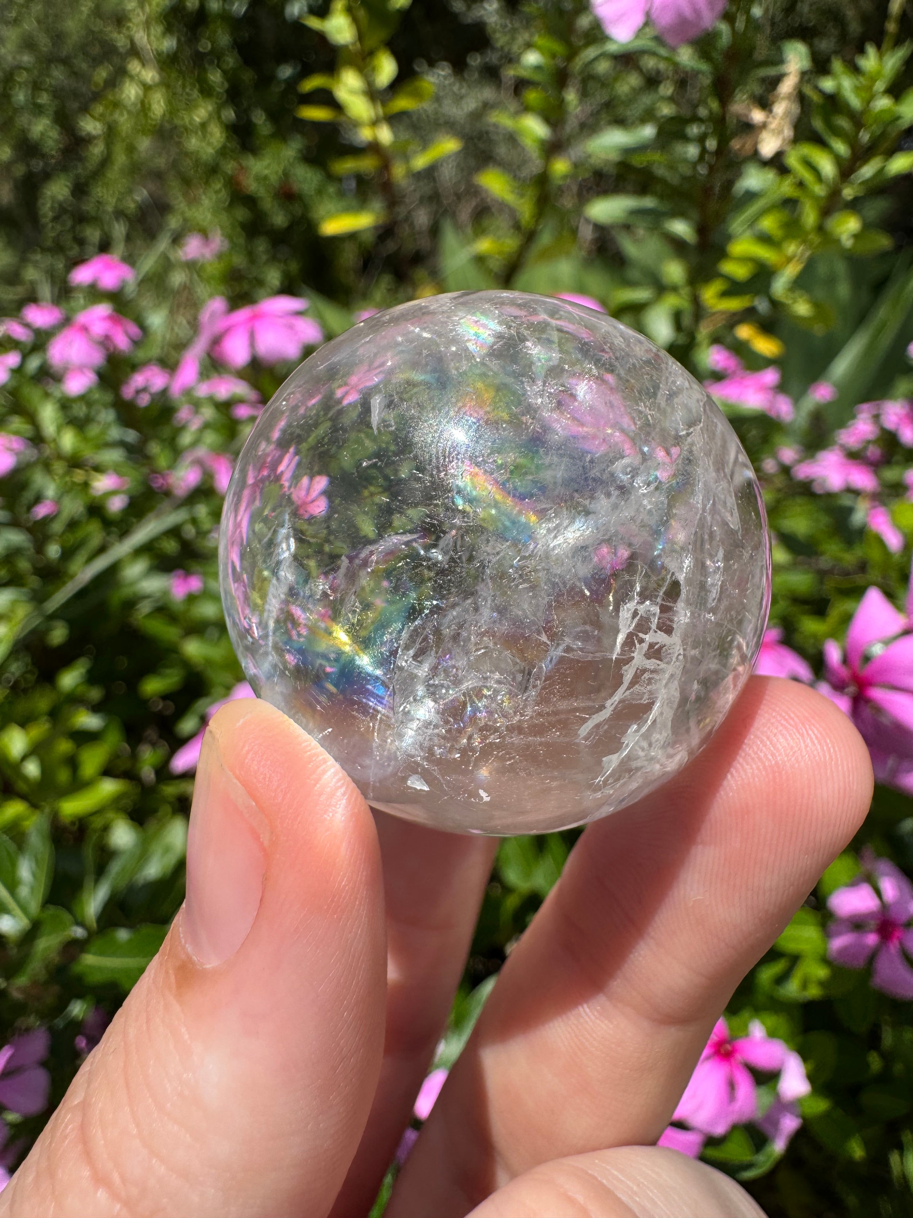 Clear Quartz Sphere - High Quality