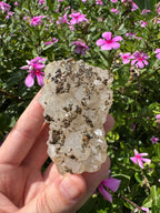 Pyrite on Quartz Specimen - High Quality
