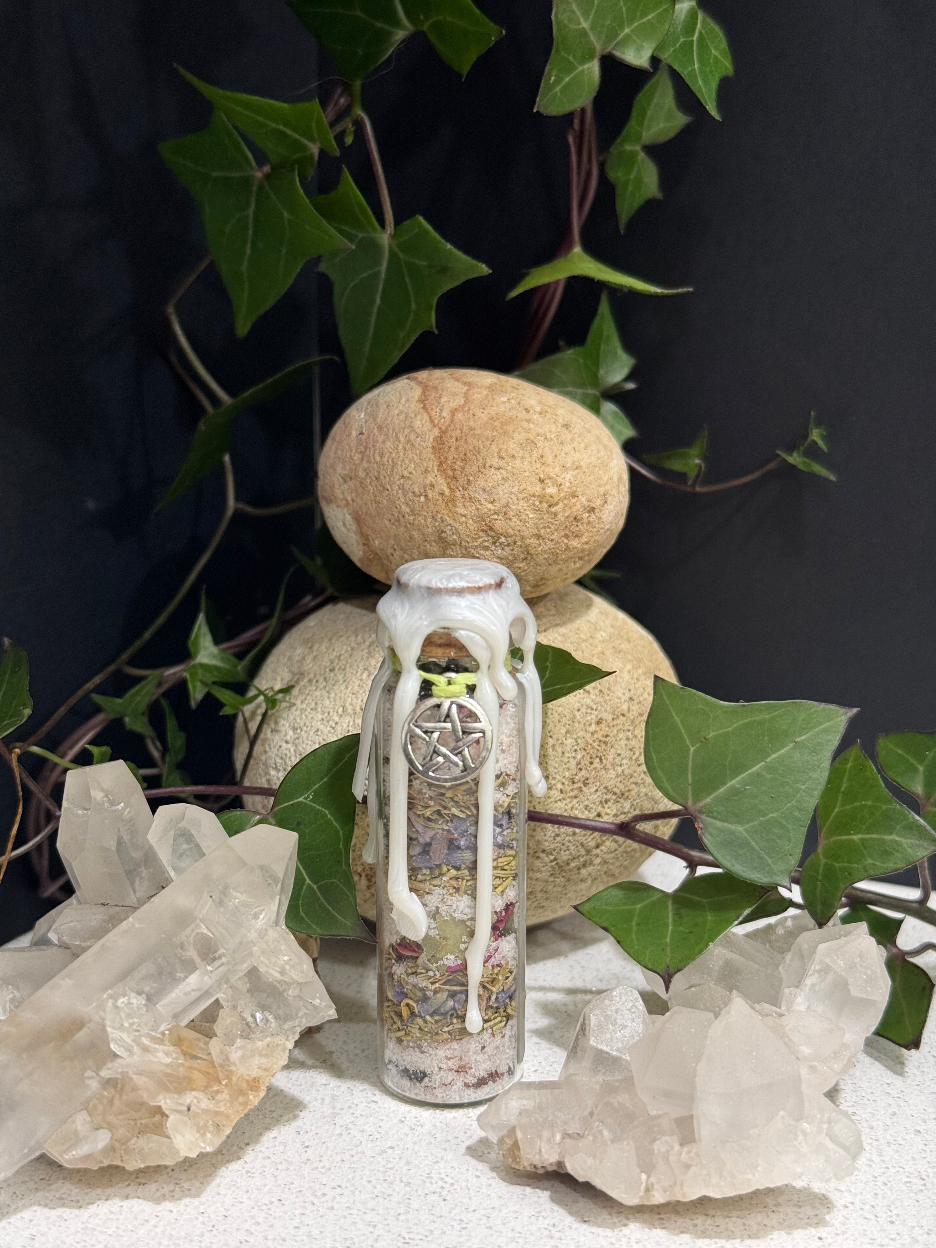 Handcrafted Pet Protection Spell Jar | Safety & Wellbeing for Pets