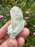 Green Tourmaline in Quartz Point - Pakistan