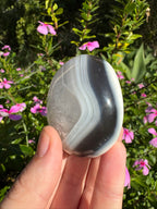 Orca Agate Palm Stone