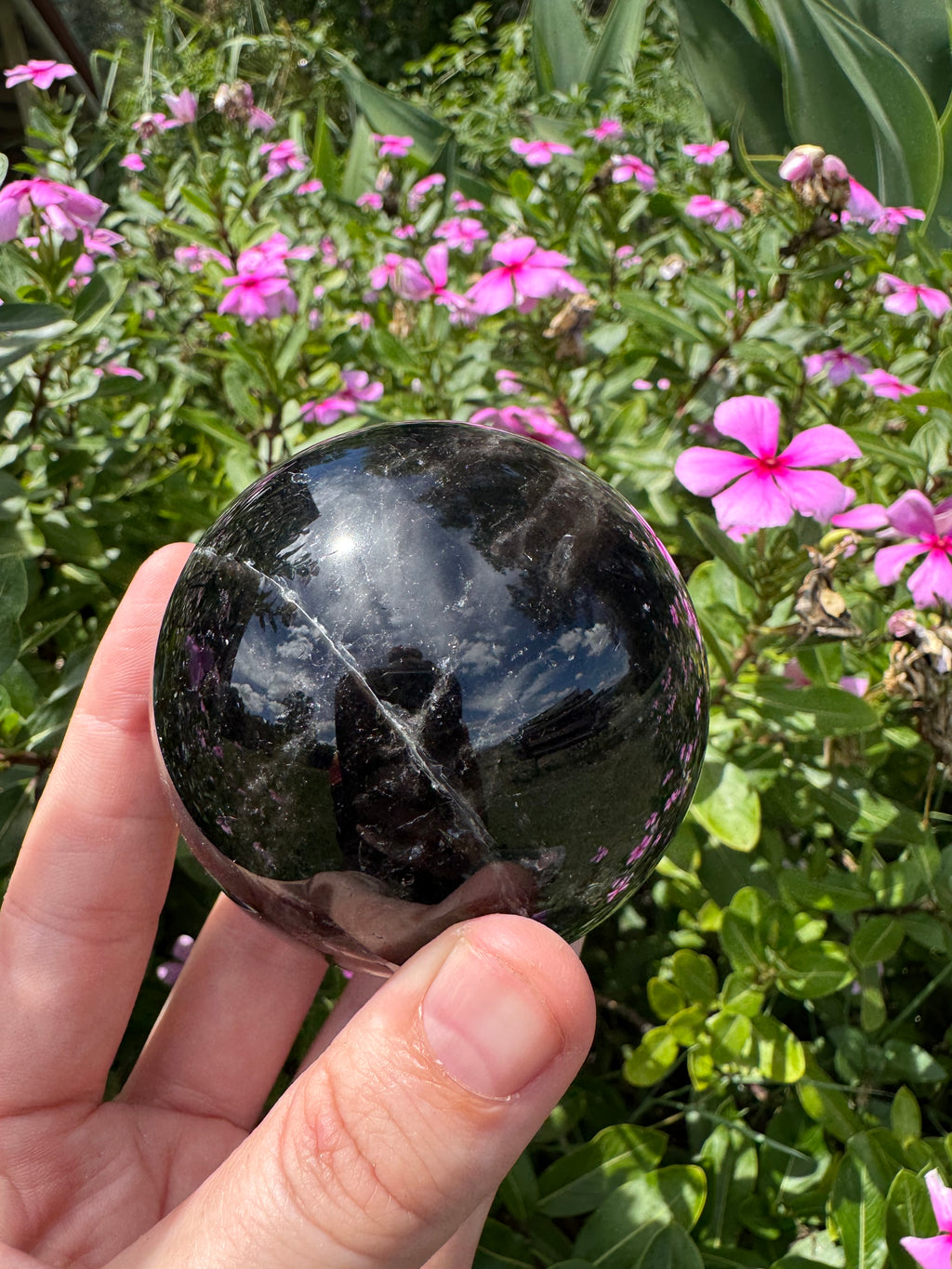 Deep Smoky Quartz Sphere