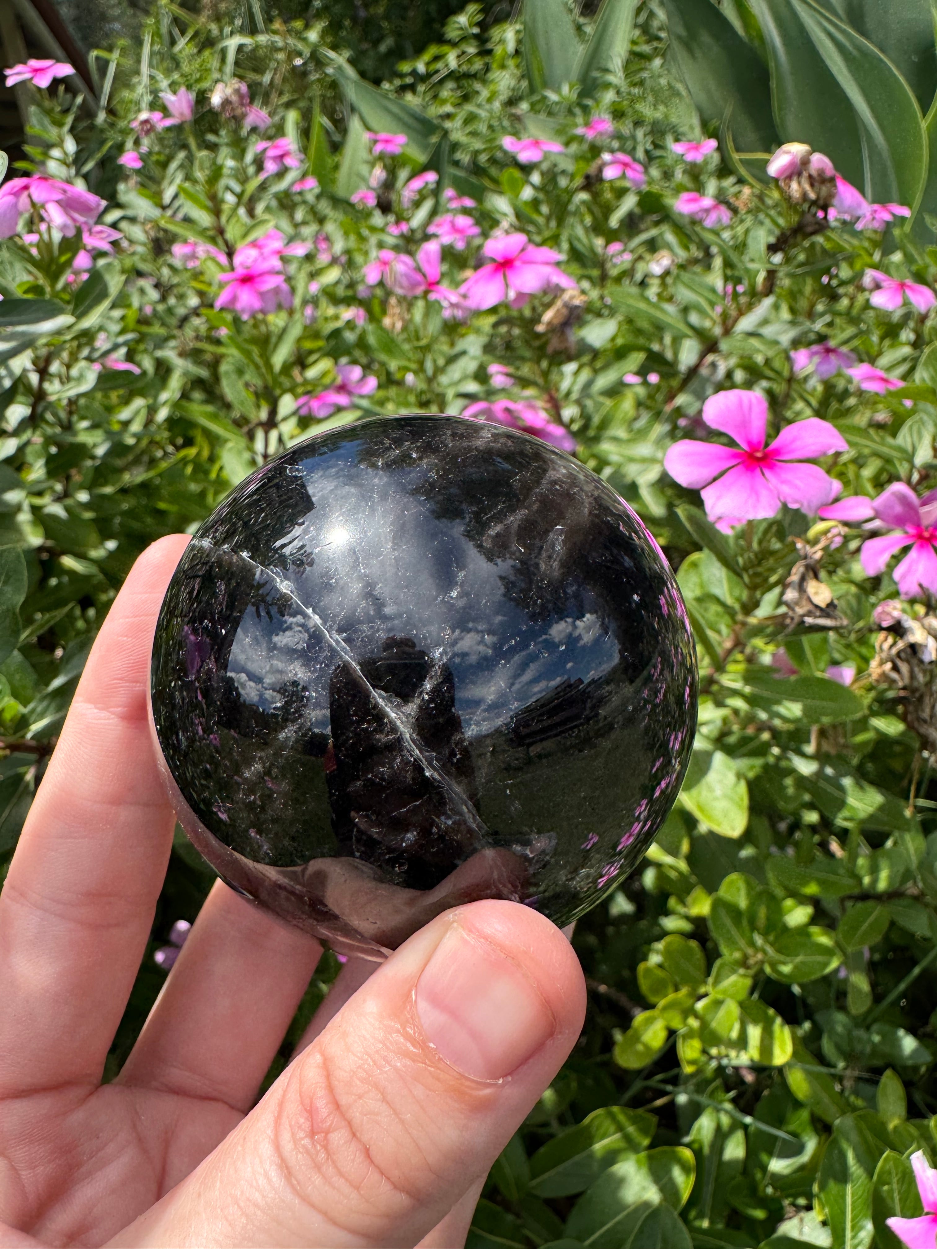 Deep Smoky Quartz Sphere