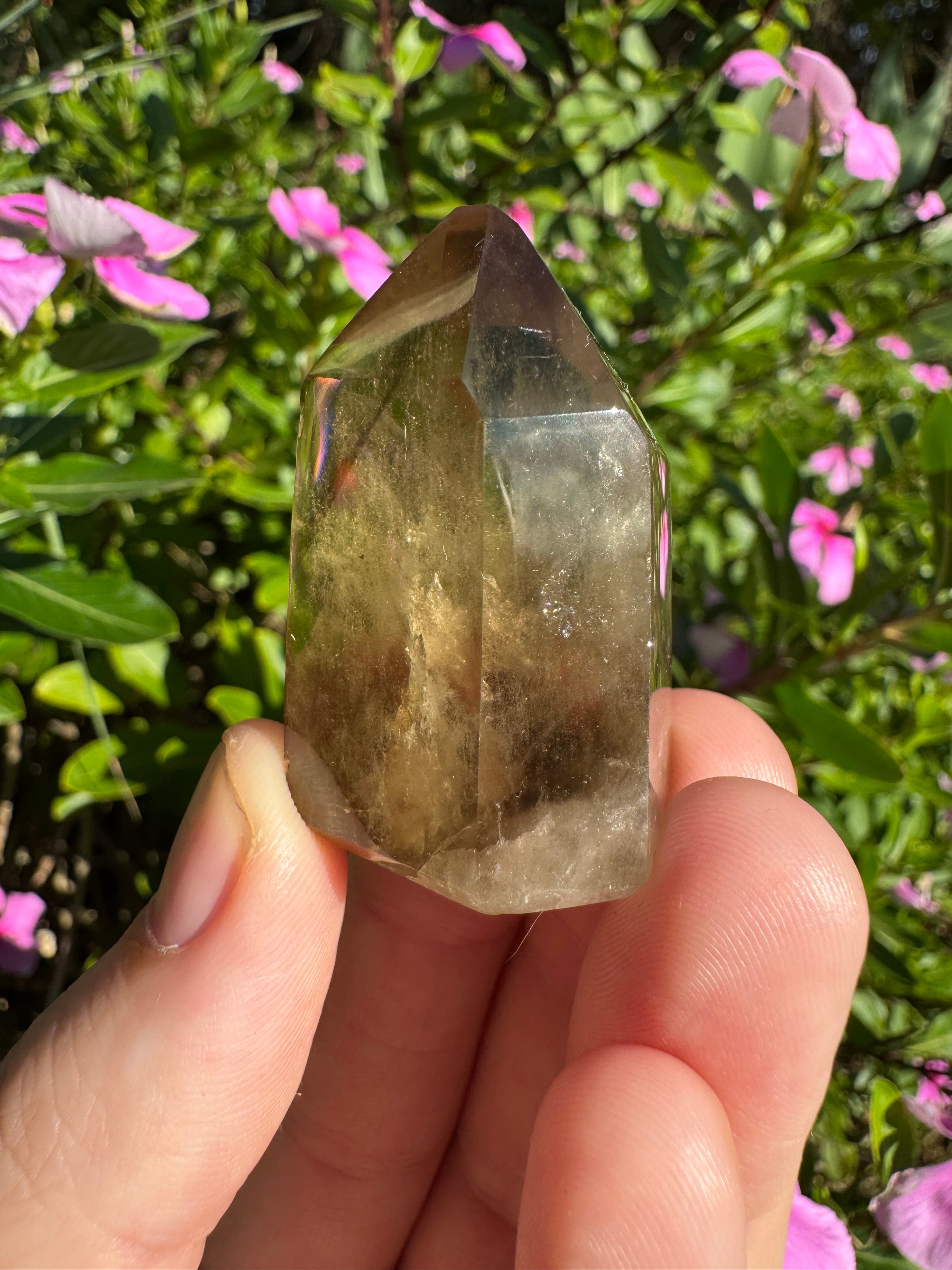 Natural Citrine Polished Point