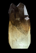 Rare Windowed Included Smoky Quartz Freeform - Triple Enhydro