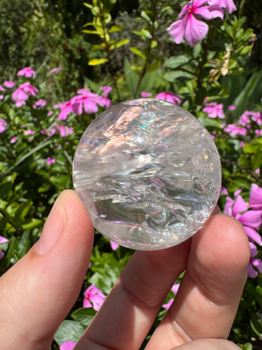 Clear Quartz Sphere - High Quality