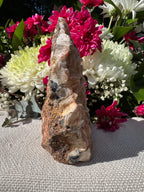 Calcite With Barite and Galena Specimen