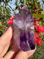 Included Amethyst Polished Freeform