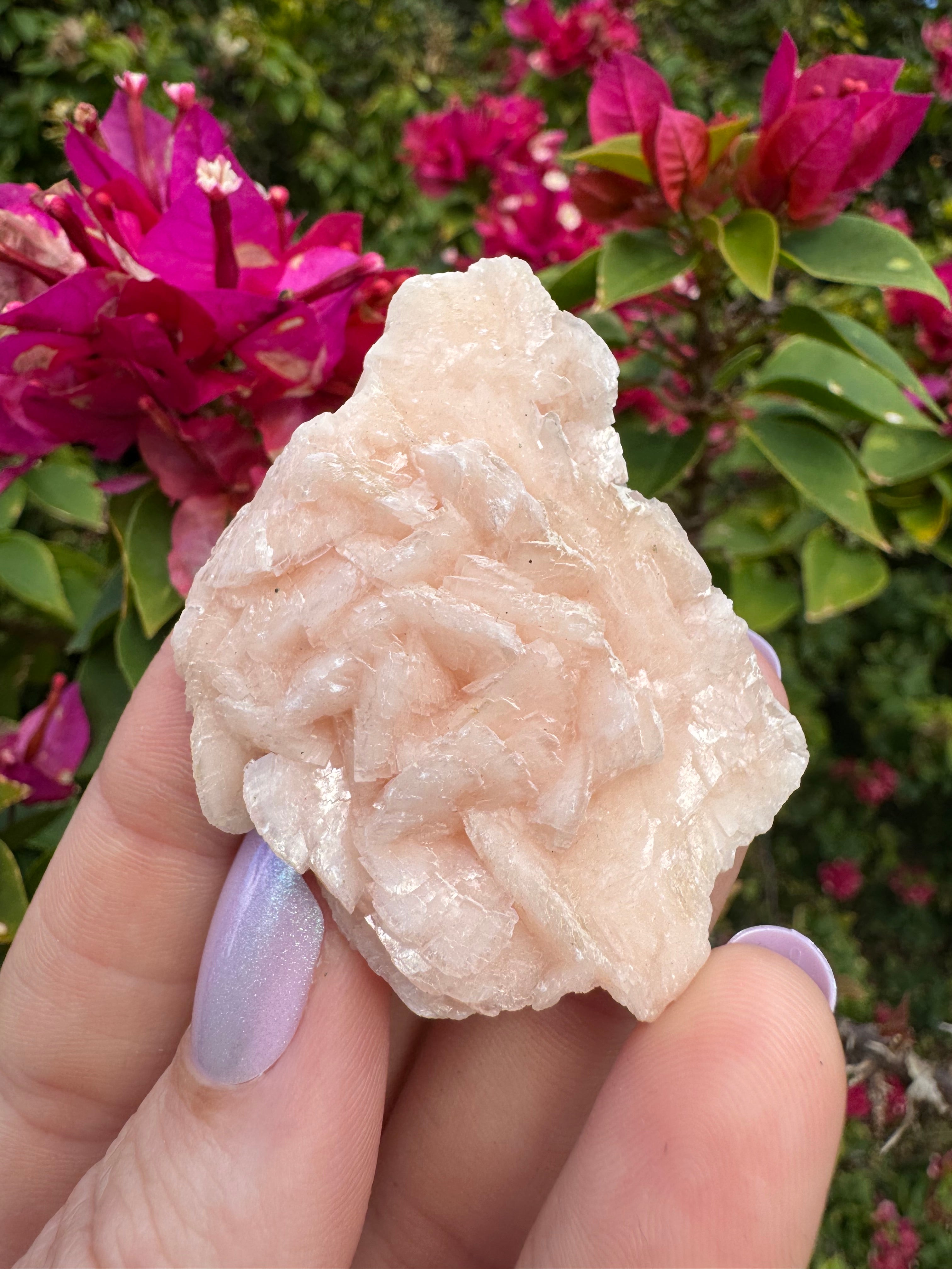 Pink Dolomite With Chalcopyrite Specimen