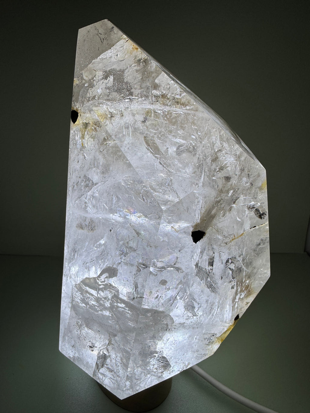 Inclusion Quartz Freeform - Black Tourmaline Rods